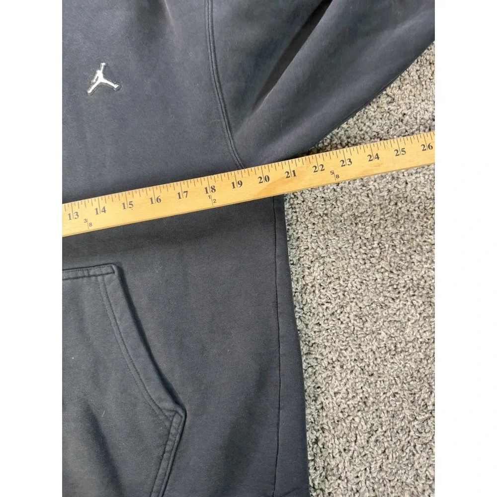 Jordan Brooklyn Fleece Pullover Hoodie Men's Size Medium Black